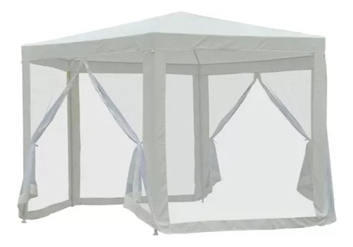 Gazebo Impermeable 3x3 M Con Paredes De Mosquitero Arye