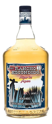 Pack De 2 Destilado De Agave Rancho Escondido 3 L