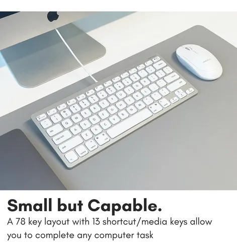 Teclado Macally Ucslimkeycsg Con Cable Usb Tipo C Para Mac/w