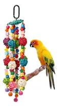 Comprar Juguetes De Masticación De Pájaros Loros Grandes De Jubeco,