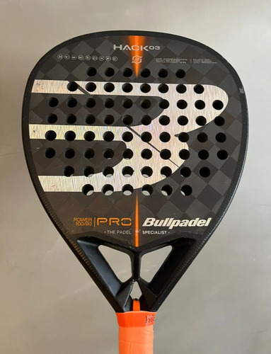 Paleta Bullpadel Hack 03 Reparada - Ganga Padel Negro