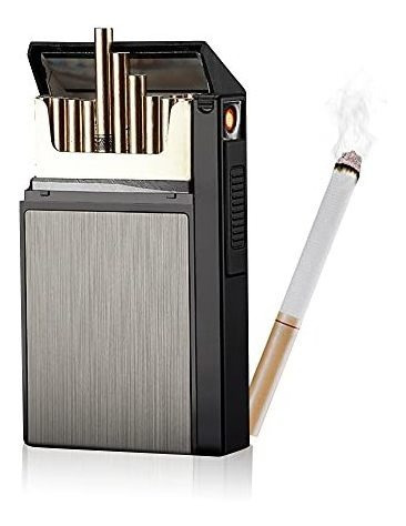 Caja De Cigarrillos Tol Con Encendedor Electrico, Caja De