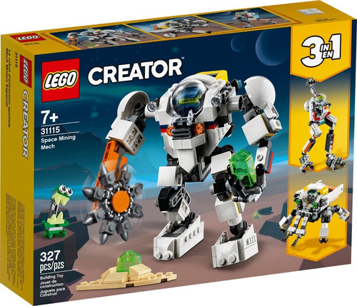 Lego® Creator - Space Mining Mech (31115) Cantidad de piezas 327