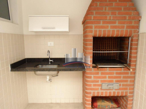 Imagem 1 de 30 de Sobrado Com 2 Dormitórios À Venda, 121 M² Por R$ 650.000,00 - Campo Grande - Santos/sp - So0202
