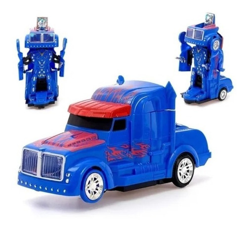 Transformer Camión Optimus Prime Con Sonido Y Luz