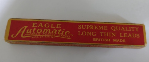 Antigua Minas Lápiz Eagle Automatic Red