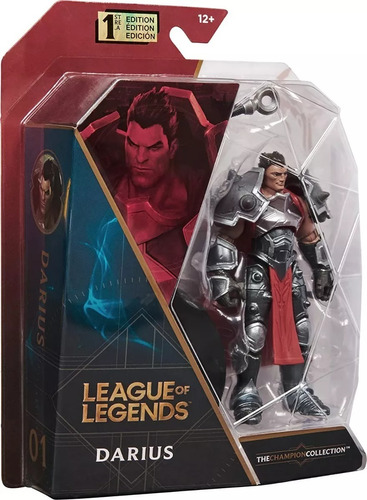 Muñeco Darius League Of Legends 1° Edicion - Premium