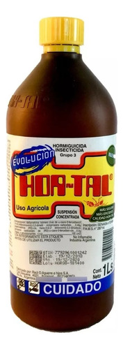 Hortal Liquido 1 Litro Insecticida Hormigas