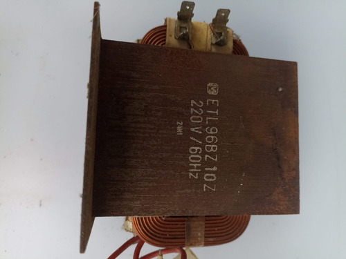 Transformador Alta Microondas Antigo Etl96bz10z 220v (Usado)
