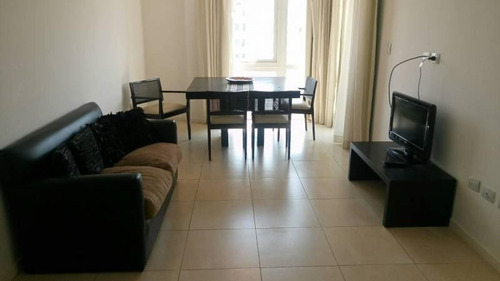 Imagen 2 de 30 de Amoblado. Condominios 2 Ambientes Vista A La Bahia. Balcon.