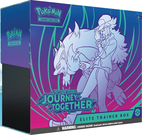 Pokémon Tcg: Journey Together Elite Trainer Box Inglés Journey Together Inglés