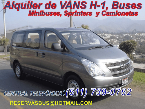 Alquiler De Mini Van Custer Minibus Bus Buses Minivan .tours