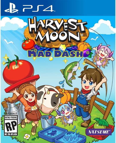 Harvest Moon Mad Dash Fisico Nuevo Ps4 Dakmor