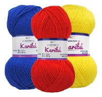 Comprar Karibú Liso Paq. De 3 Ovillos Grs C\u002Fu Estambres Erika