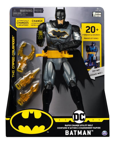 Figura Dc Comics Batman Cinto De Multiuso Rapido Sunny 2181