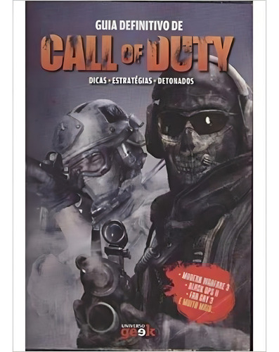 Guia Definitivo Call Of Duty, De Universos Geek. Editora Universo Geek - Universo Dos Livros, Capa Mole Em Português
