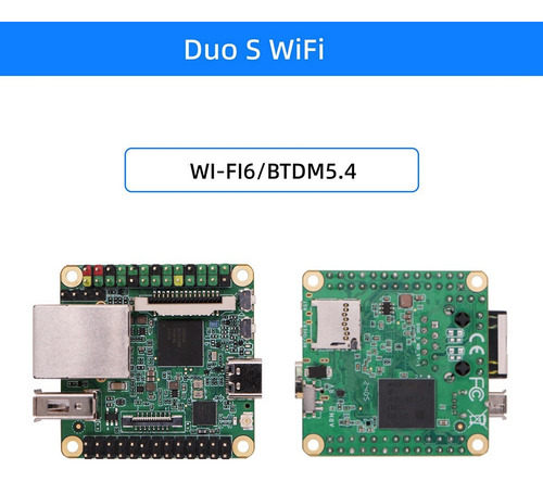 Placa De Desarrollo Milk-v Duo S Wi-fi 6/bt5+emmc 8g Risc-v