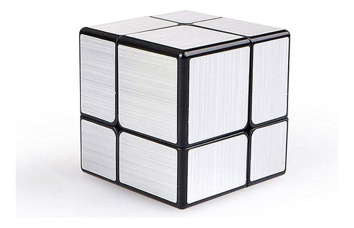 Cubo Rubik Magico 2x2x2 Mirror Plateado