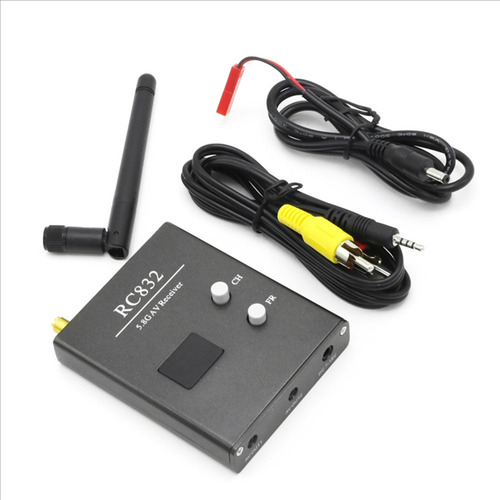 Receptor Rc832 Fpv Receptor Av Rc832 De 5,8 Ghz 48 Canais Co