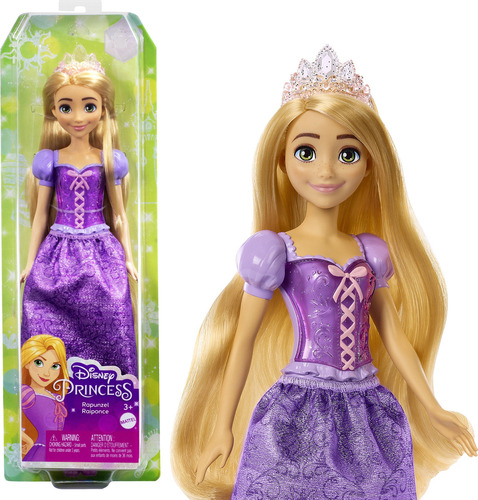 Disney Princess Rapunzel Fashion Doll With Blond Hair, Blue 