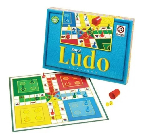 Juego De Mesa Royal Ludo Línea Green Box Ruibal - Del Tomate