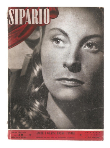 Revista Sipario Teatro Cinema Italiano Nº 50 Giugno 1950