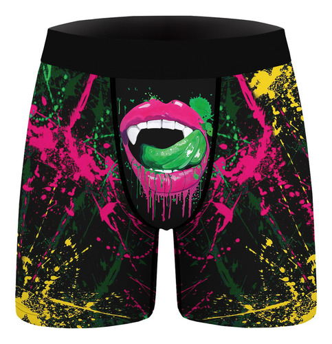 Calzoncillos De Moda Navideña, Cómodos Bóxers, Estampado Dig