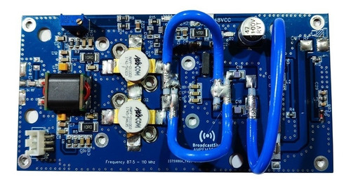 Modulo Amplificador De Rf 300w (75m-110mhz)