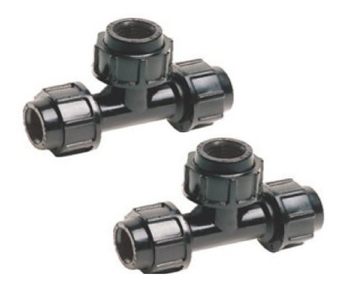 Te União Compressão 20mm Copasa / Sabesp - 2 Pçs