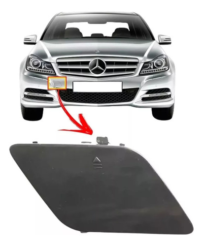 Tampa Reboque Parachoque Dianteiro Mercedes W204 C180 2012,