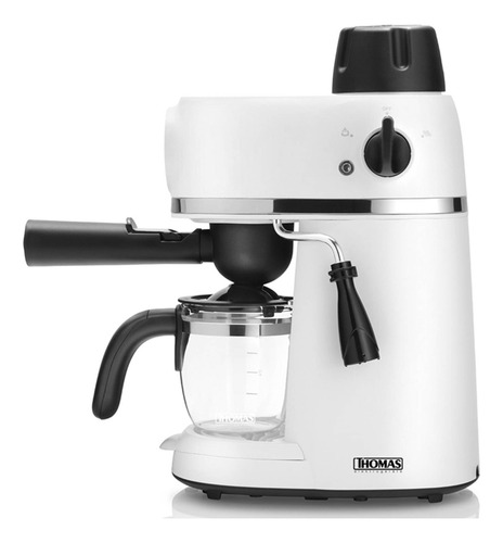 Cafetera Thomas Th-129e Semi Automática Blanca Expreso 800w
