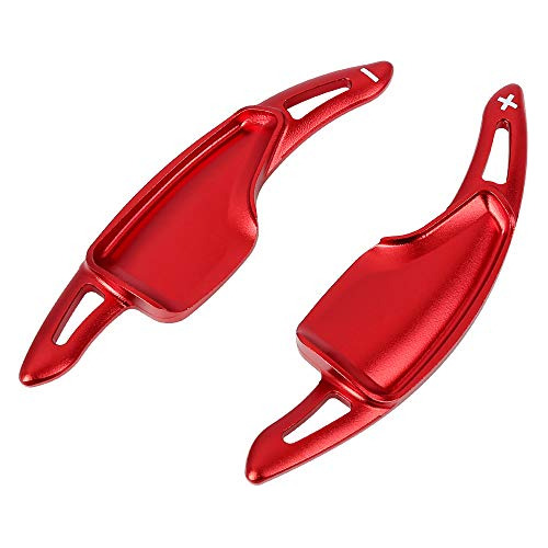 Pair Red Steering Wheel Shift Paddle Shifter For Chevro...