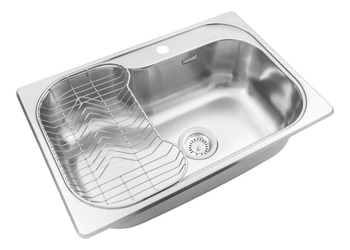 Pileta Bacha Cocina Johnson Acero Luxor Si71a + Secaplatos  