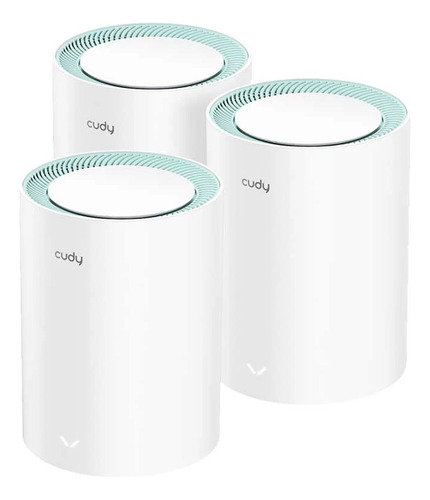 Router Cudy M1300  Ac1200 Dual Band Wifi 1000/100 Mbps 3pack