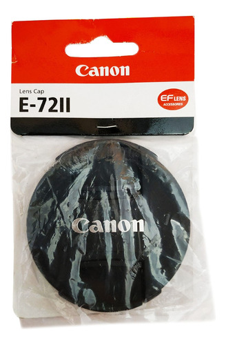 Tapa Lente Canon Original E-72 Il Para Lentes De 72 Mm