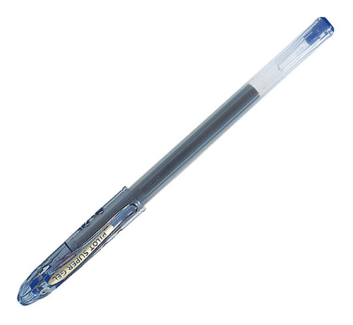 Lapiz Tinta Gel Super Gel 0 7mm Azul Begreen Pilot