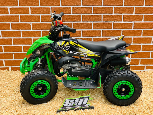 Cuatrimoto Para Niños 50cc A Gasolina Encendido Electrónico
