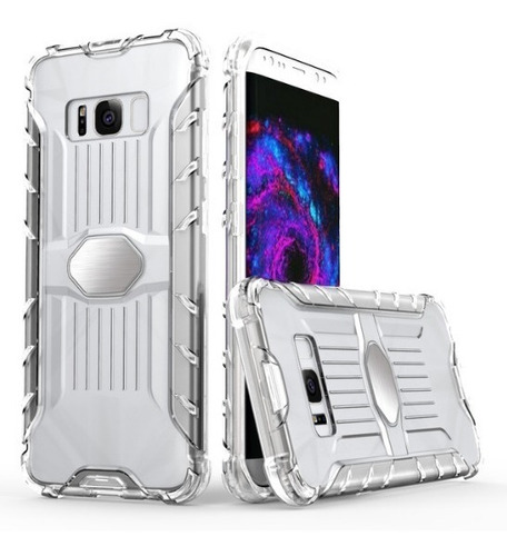 Case Protector Layer Armor Acrilico Transparente Samsung S8