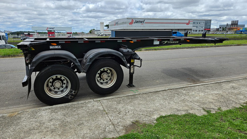 Porta Container Noma Ano 24 0km 20 Pés Sem Pneus Roda Disco