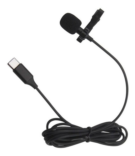 Imagen 2 de 8 de Micrófono Corbatero Lavalier Pc Celular Usb Tipo C 121
