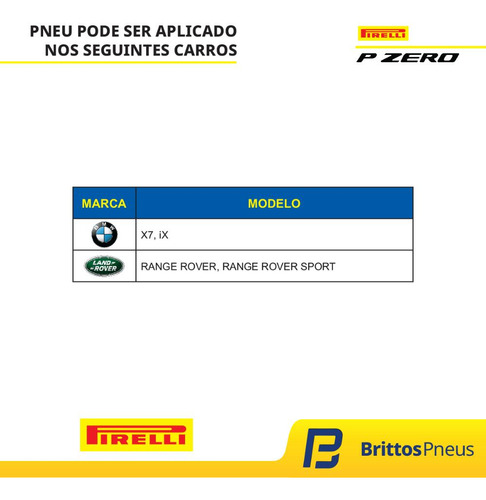 Kit 2 Pneus Pirelli Aro 22 P-zero Ks (*) 275/40 R22 107y Rf