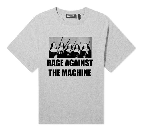 Rage Against The Machine Remera Modelo Monjas Nurses