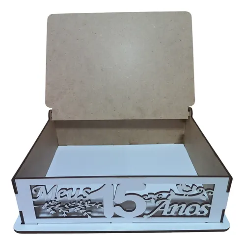 4 Caixas 20x16x6 Debutantes 15 Anos Personalizado Mdf | MercadoLivre