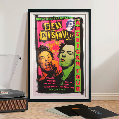 Cuadro 60x40 Rock - Sex Pistols - Poster Fan