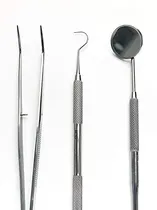 Comprar Triada Odontológica Espejo+mango+explorador+pinza Algodonera
