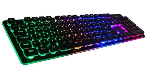 Teclado Gamer Silencioso Retroiluminado Led Noga Nkb 560