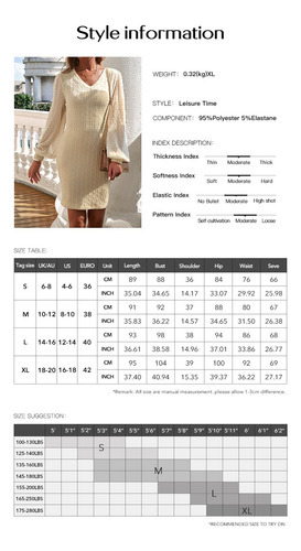 Vestido Casual Mujer Con Cuello En V Suelto Transparente