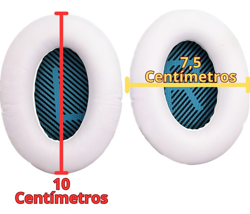 Espumas Almofadas Bose Qc15/25/35 Marrom Claro Marrom