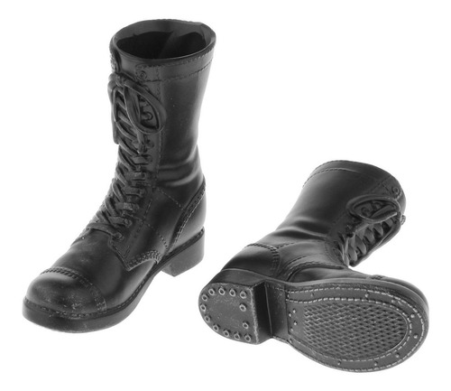 Botas De Combate Huecas Hechas A Mano A Escala 1/6 Para Homb