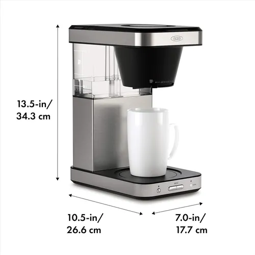 Cafetera Oxo Brew Para 8 Tazas, Acero Inoxidable